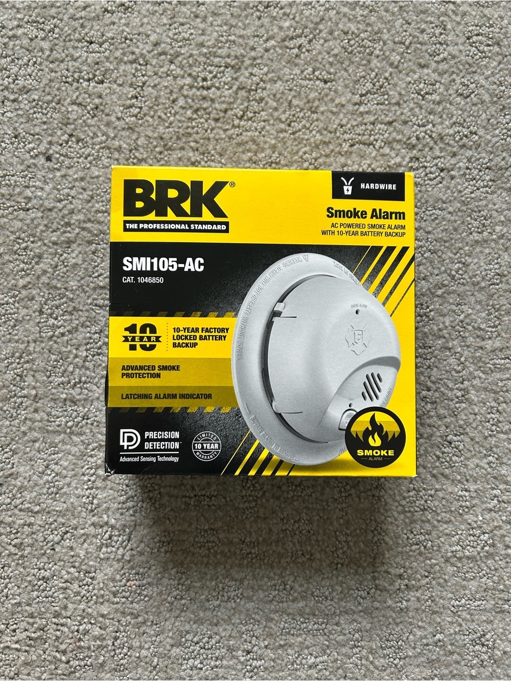 BRK SMICO105-AC 6 Pack Smoke  Co2  Combination Alarm.  May 2026